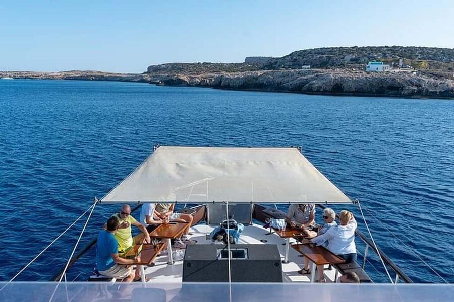 Protaras: Adults Presidents Cruise with Slide, BBQ & 1 Drink - Boarding the yacht at Protaras Pier, what to plan for