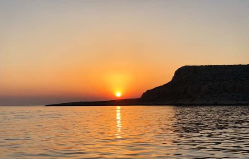 Protaras Blue Lagoon Sunset Tour with Pizza & Champagne - Key things to know before you go