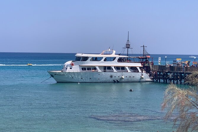 Protaras: Harmony | Luxury boat, water slide, Value Adventure - Blue Lagoon Swim Stop and Cape Greco Caves: The Part You’ll Remember
