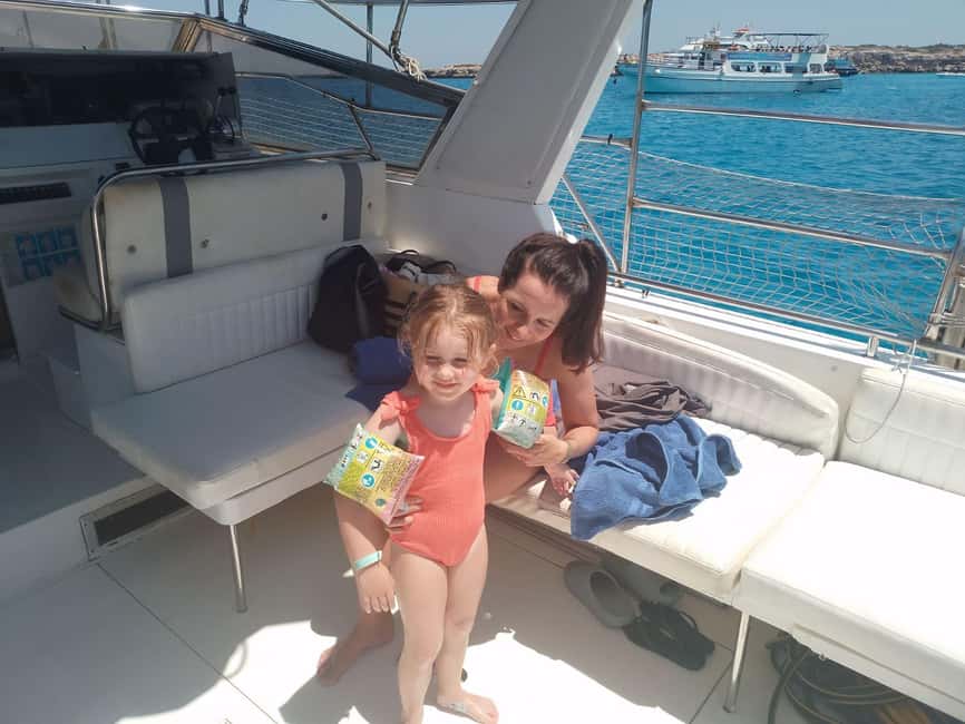 Protaras: Private Boat Tour with Fishing - Food and drinks on board: simple, useful, and not fussy