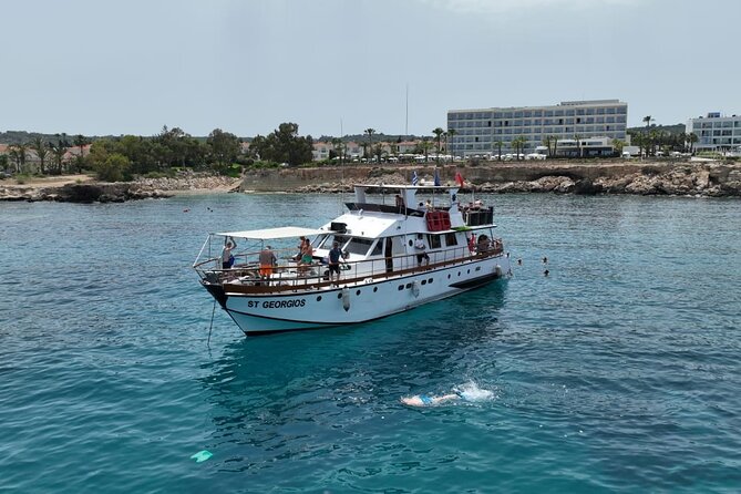 Protaras: Waterworld Value Cruise. 3 Swim Stops & slide! - Key things that make this cruise worth considering