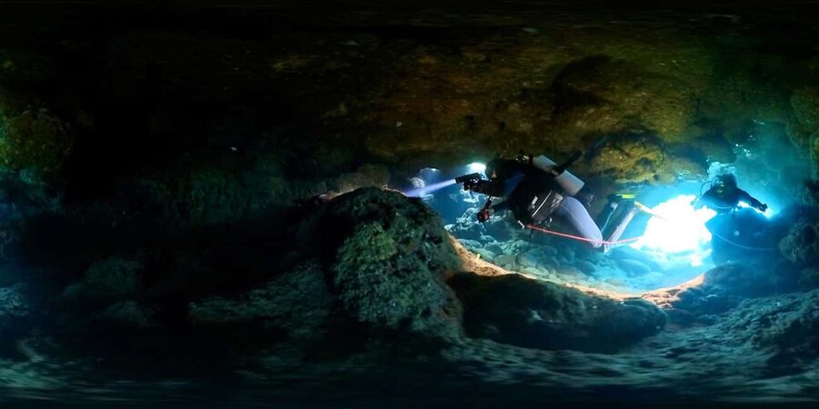 Scuba Diving - Tunnels & Caves - Cape Greco - private guided - What you do underwater: 15 meters max, tunnels, and torch-lit sections