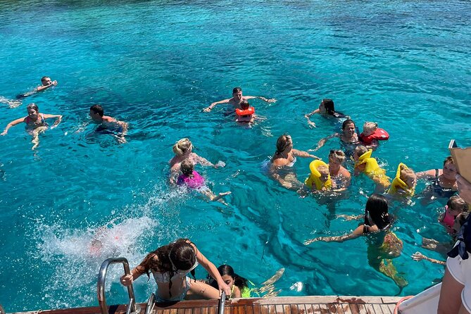The Mermaid Cruise by Medusa Cruises - 2:30-Hour Family Adventure - Green Bay and Konnos Bay: calmer water views and a likely photo pause
