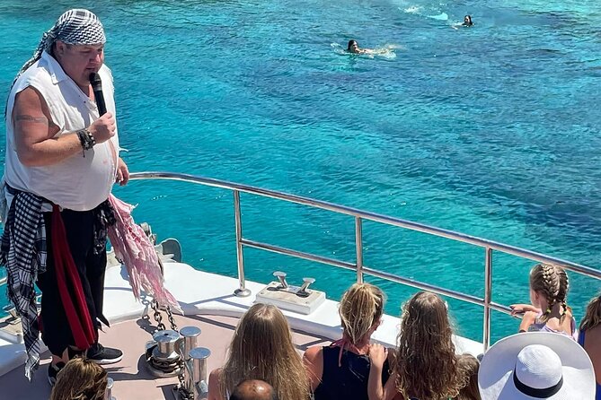 The Mermaid Cruise by Medusa Cruises – 2:30-Hour Family Adventure - The coastline warm-up: Fig Tree Bay and chapel views from the sea
