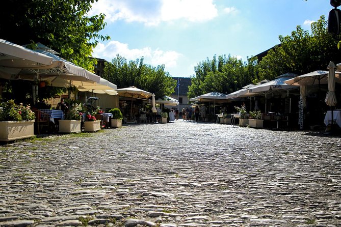 Tour to Troodos, Kykkos Monastery, Omodos and Winery from Paphos - Omodos village stop and the Monastery of the Holy Cross area