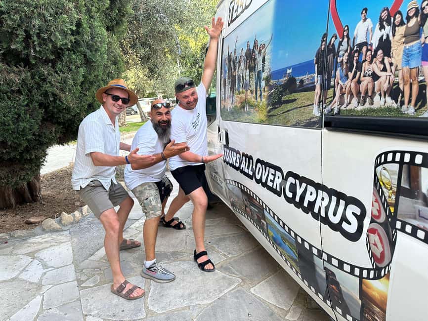 Troodos Mountains -Free Wine Tasting- Max 7p Group -Full A/C - Key highlights you will feel on the day