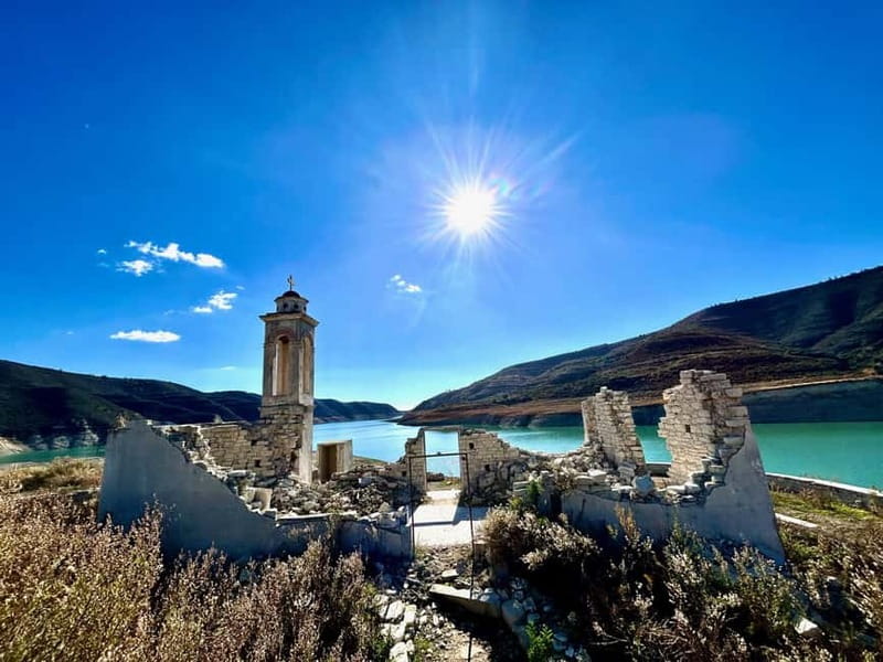 Troodos Mountains : private tour including a wine tasting - Millomeris Waterfall: wet-place name, real steps, big payoff