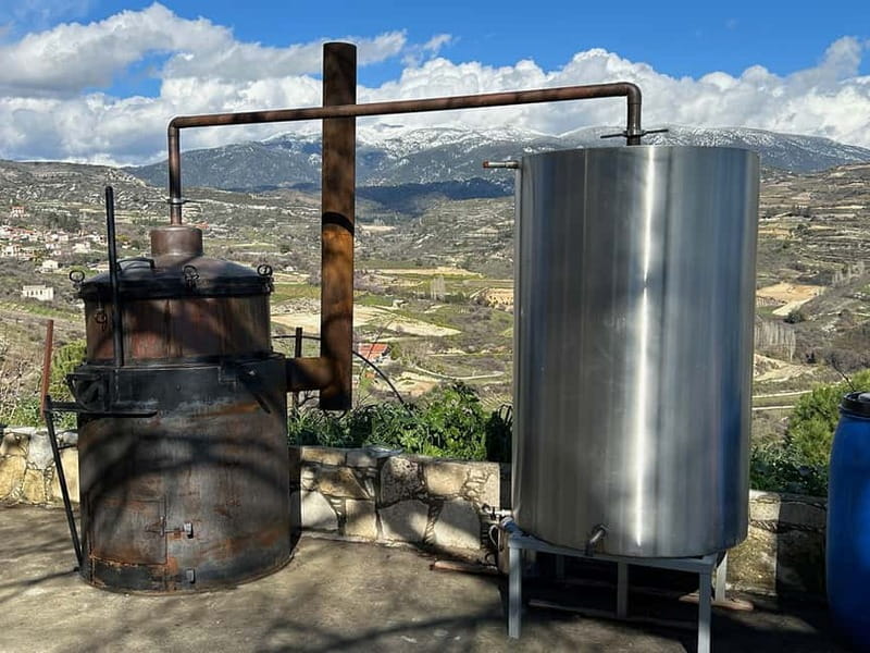 Troodos Mountains : private tour including a wine tasting - Pera Pedi Dam: a quieter 1950s structure with calm surroundings