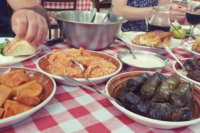 Troodos Mountains Vino Venture: All Inclusive Full Day Wine Tour - Omodos village time, meze lunch, and shop wandering
