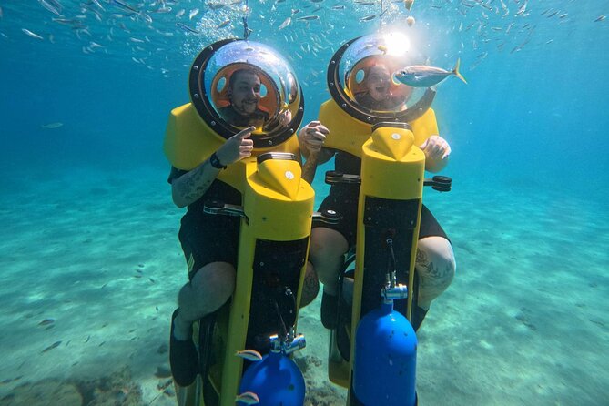 Undersea Scooters - How the BOB breathable observation bubble changes everything