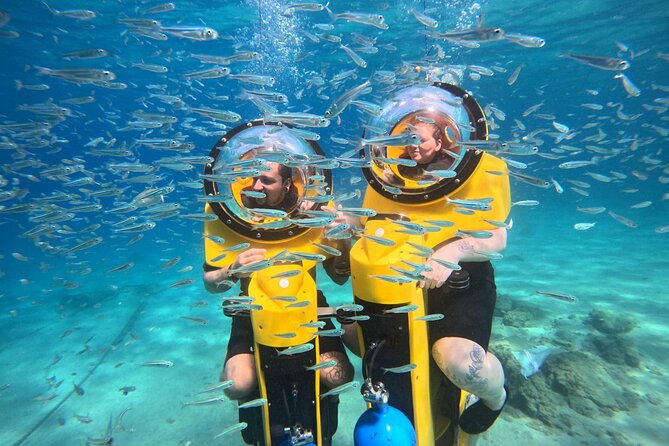 Undersea Scooters - 30 minutes under the waves, with slow cruising and lots of fish