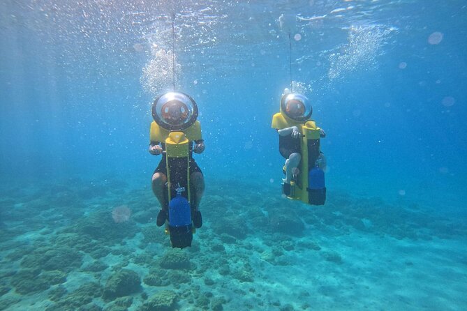 Undersea Scooters - What it feels like underwater, and how to get the most out of your bubble view