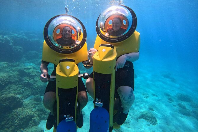 Undersea Scooters - The briefing and safety coaching, before you ever go in the water