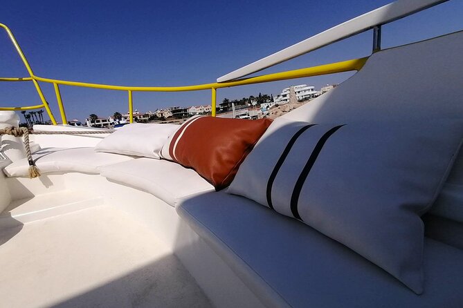 Yellow Boat Cruises: Adults Only Lazy Day Cruise with BBQ - Kapparis Beach swim stop: snorkel masks included