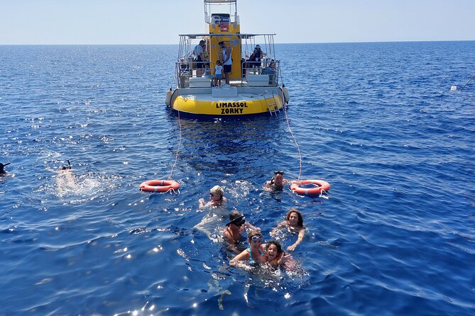 Yellow Semi Submarine Mini Cruise with a Swim Stop - Sailing Along Larnaca’s Coast, With Shade Options and Easy Views