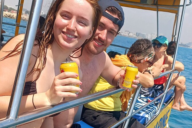 Yellow Semi Submarine Mini Cruise with a Swim Stop - Inside the Air-Conditioned Underwater Cabin: Seabed Views Without the Hassle