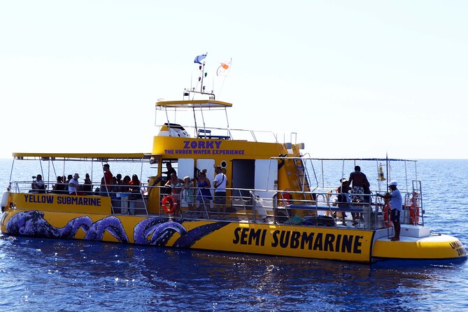 Yellow Semi Submarine Mini Cruise with a Swim Stop - Finikoudes Beach, Timing, and Why This Fits a Beach Day
