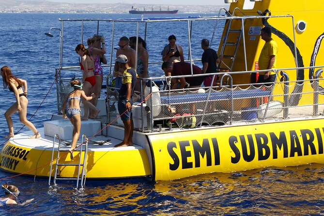 Yellow Semi Submarine Mini Cruise with a Swim Stop - Your 20-Minute Swim and Snorkel Stop, Plus How to Not Miss It